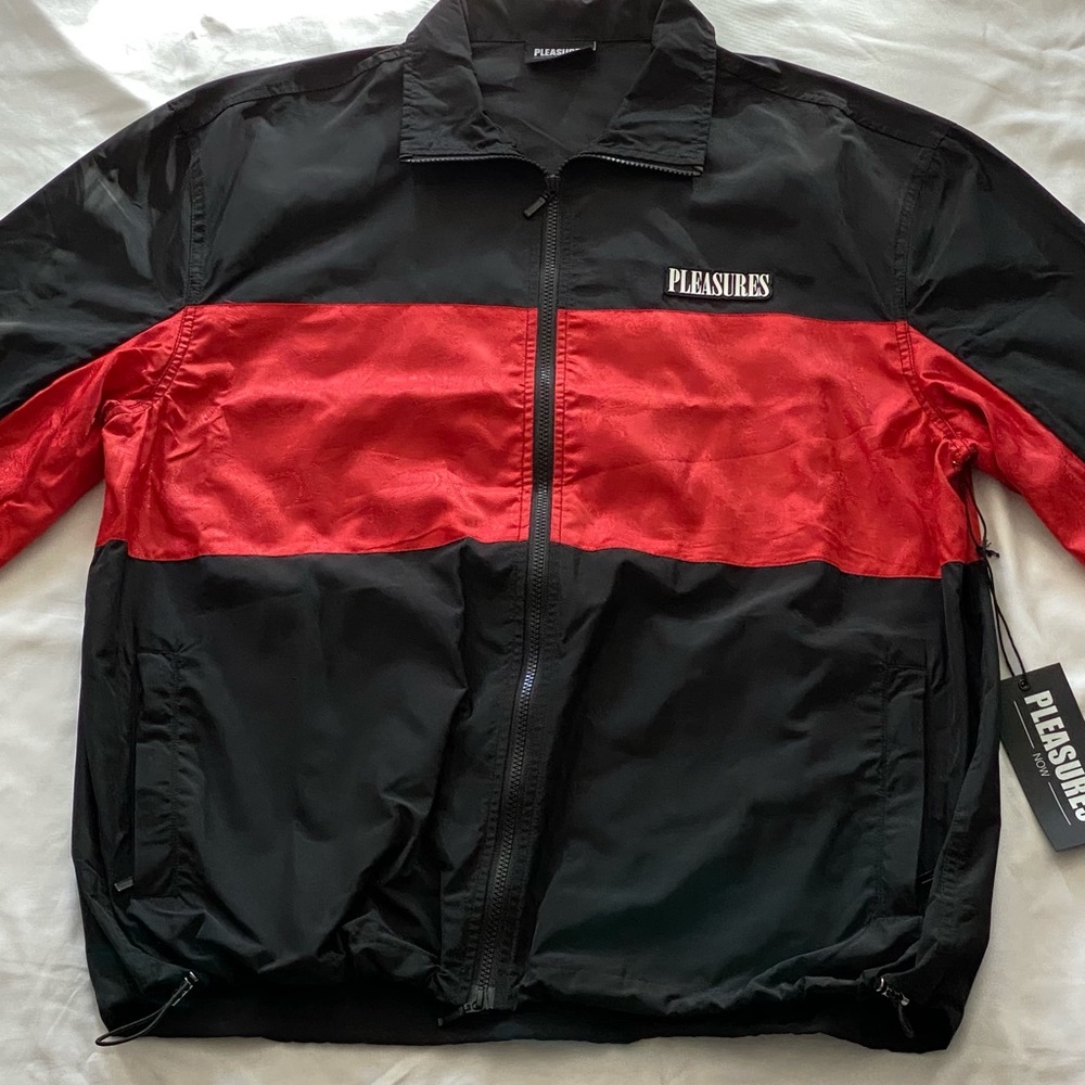 PLEASURES Blast Zip Track Jacket
